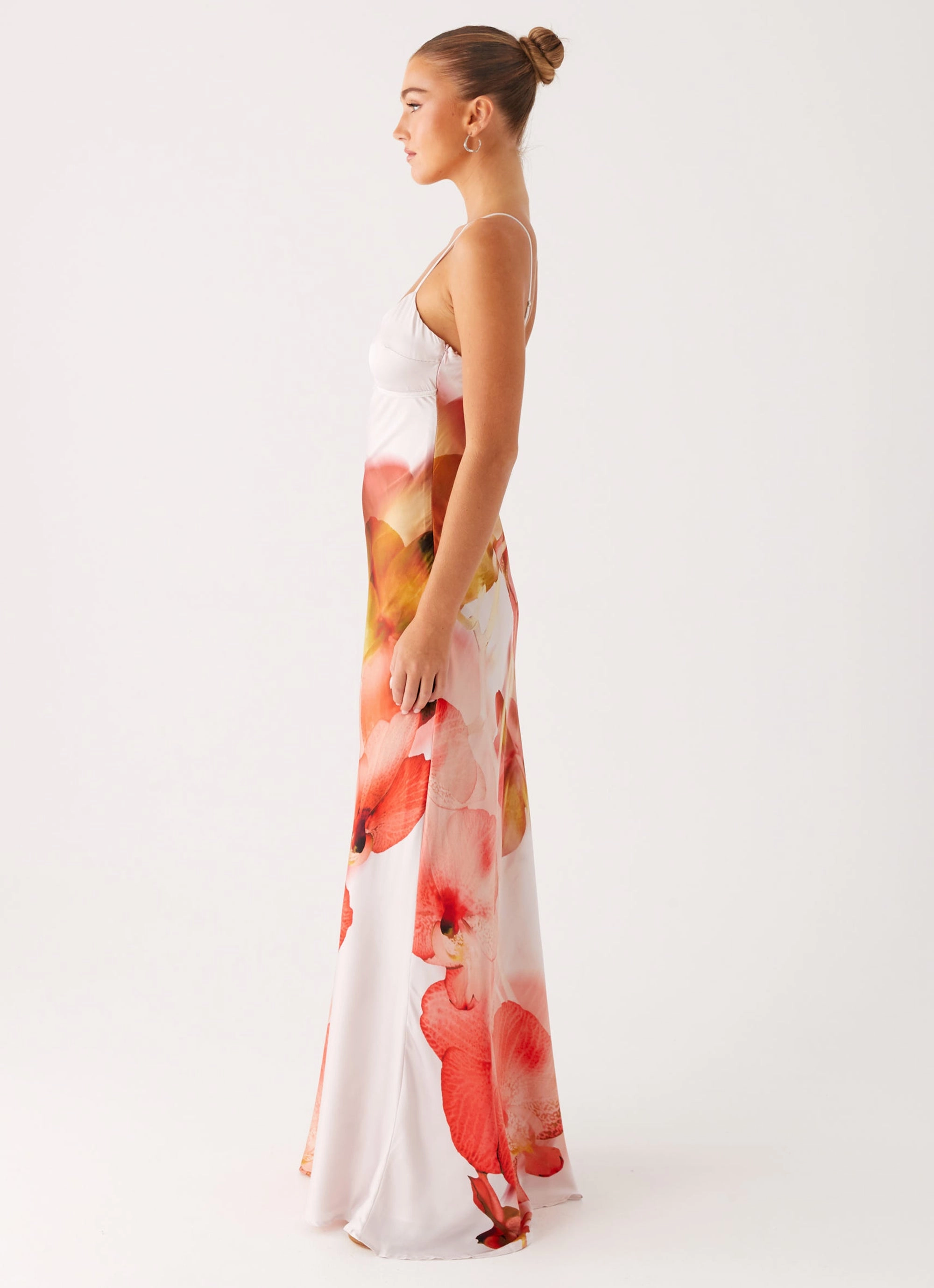 Pacha Maxi Dress - Peach Rose Easy Look Cool Undertone