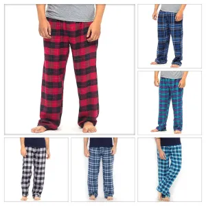 Pack of 3 Cotton Yarn Dyed Flannel Men's Pajama - Deal No.1