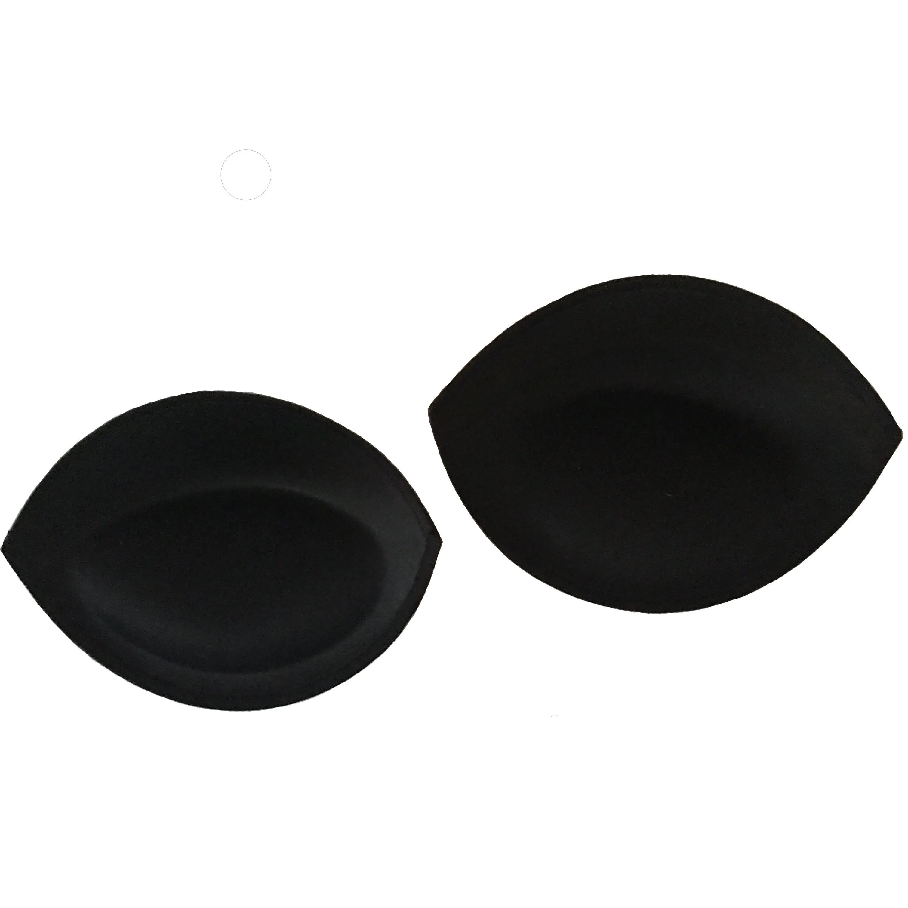 Padded Push-Up Bra Cups - Black