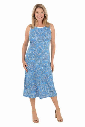Daily Style Paisley Sleeveless Maxi Dress