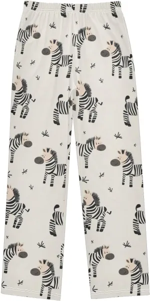 Pajama Bottoms, Pajamas Long Pant Cartoon Zebras Lounge Wear Casual Sleep Pants Soft Pjs Sleepwear