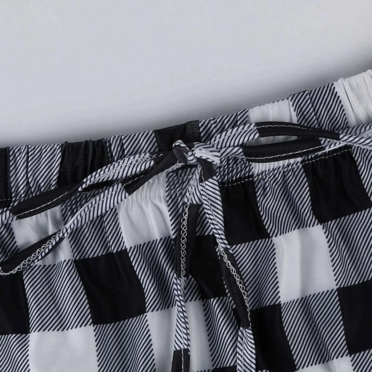 Pajamas Pants for Women Women's Buffalo Plaid Print Fuzzy Pajama Pants Casual Trendy Loungewear Sleep Pants