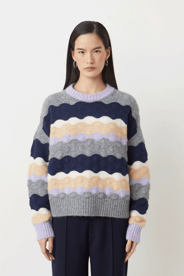 PANAYO SWEATER StainResistantFinish CroppedLength