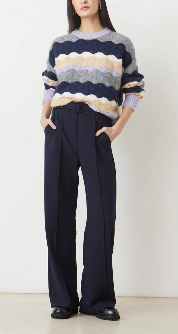 PANAYO SWEATER Raw Edge Finish BreathableBackVents