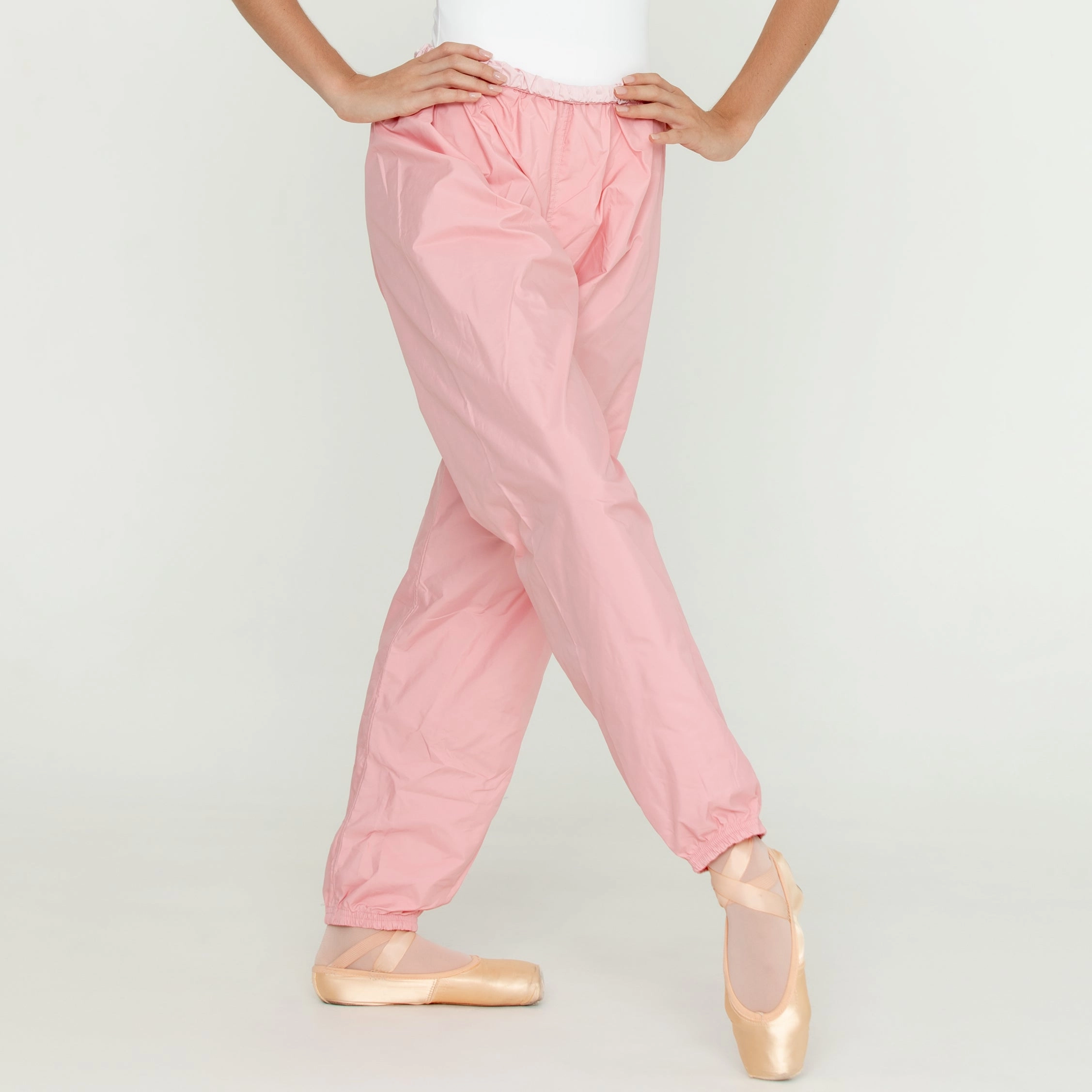 PANTS PINK/LIGHT PINK Walk Friendly Loose cut