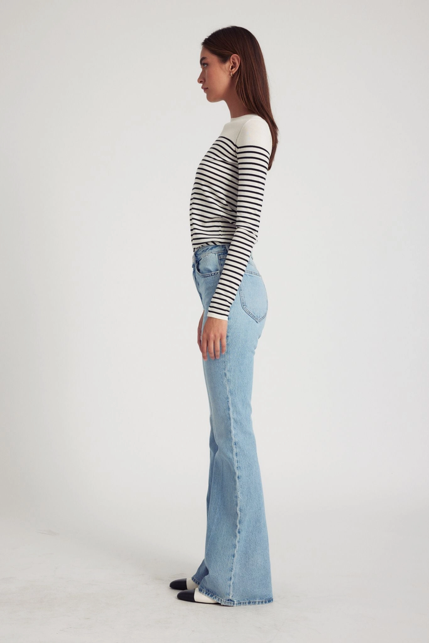 LightweightInsulation Slim wear Paradis Bootcut Denim