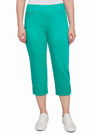 Freedom Fit Quality Material Paradise Cove Denim Capri Pant