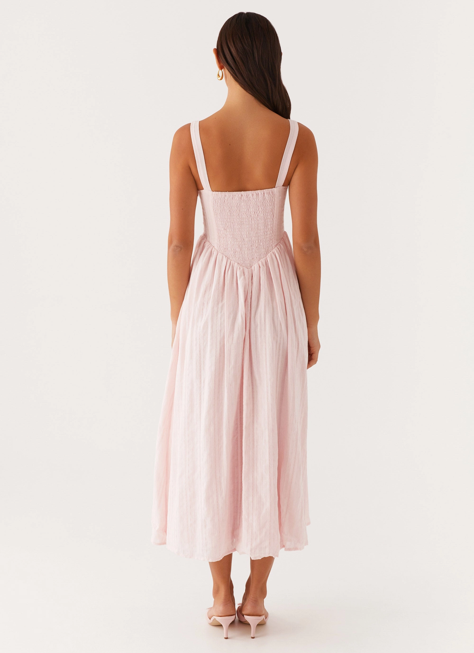 Easy Comfort Pascuelle Midi Dress - Pink