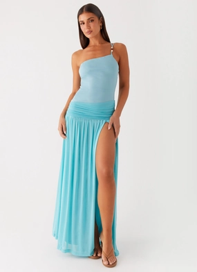 Aurelia Maxi Dress - Aqua Eco Friendly