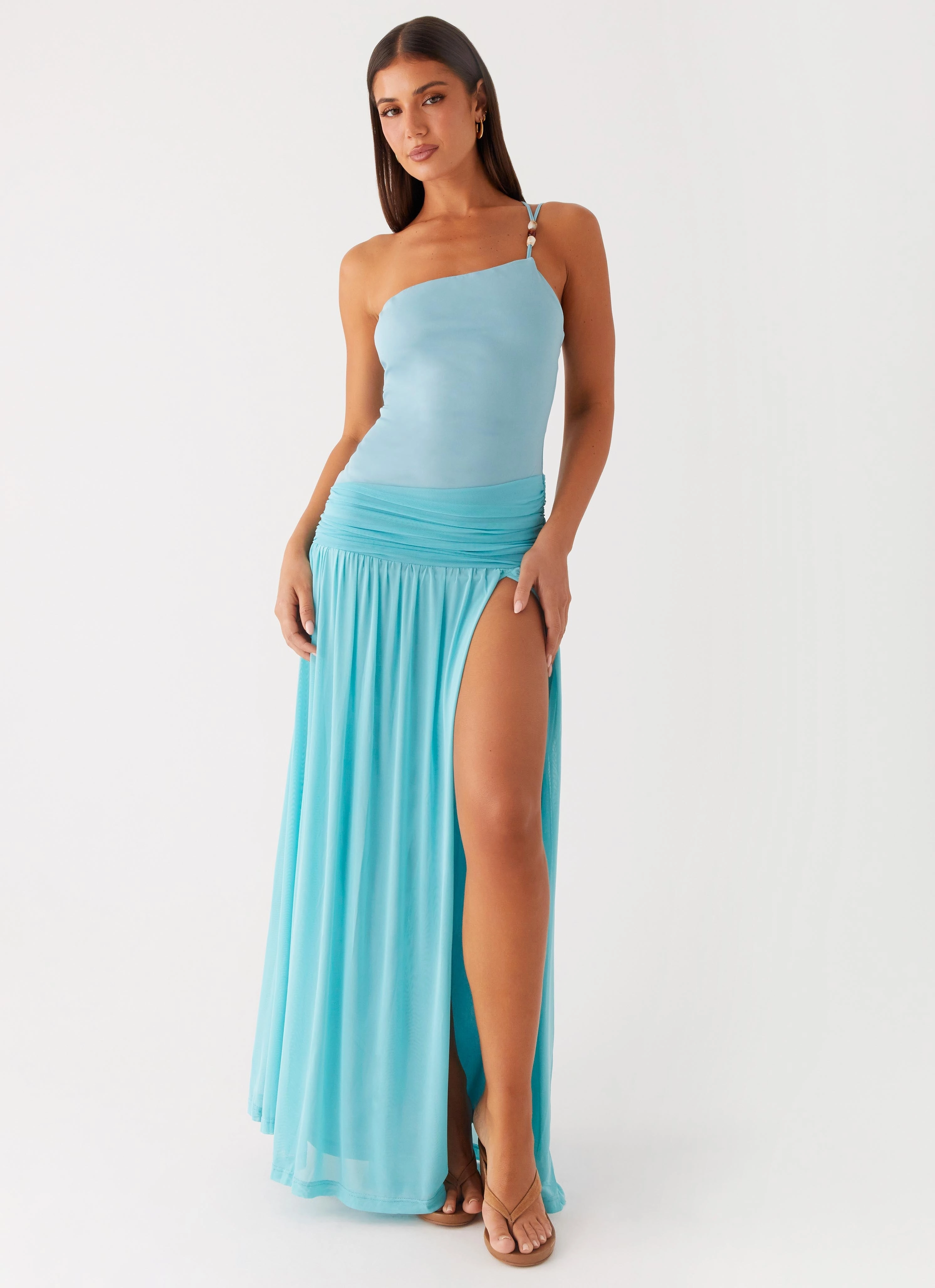 Aurelia Maxi Dress - Aqua Eco Friendly