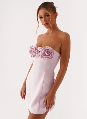 Urban Edge Patsie Strapless Mini Dress - Pink