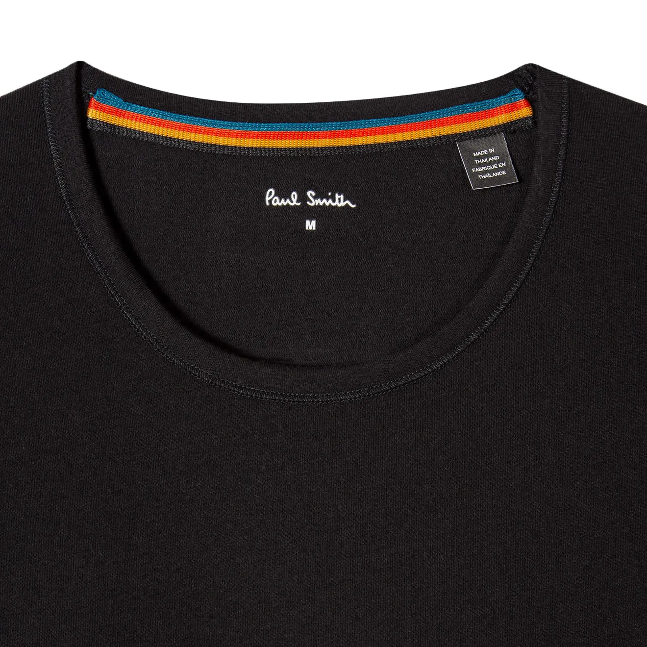 Paul Smith Cotton Crew Neck T-Shirt Black