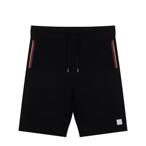 Paul Smith Jersey Lounge Shorts Black