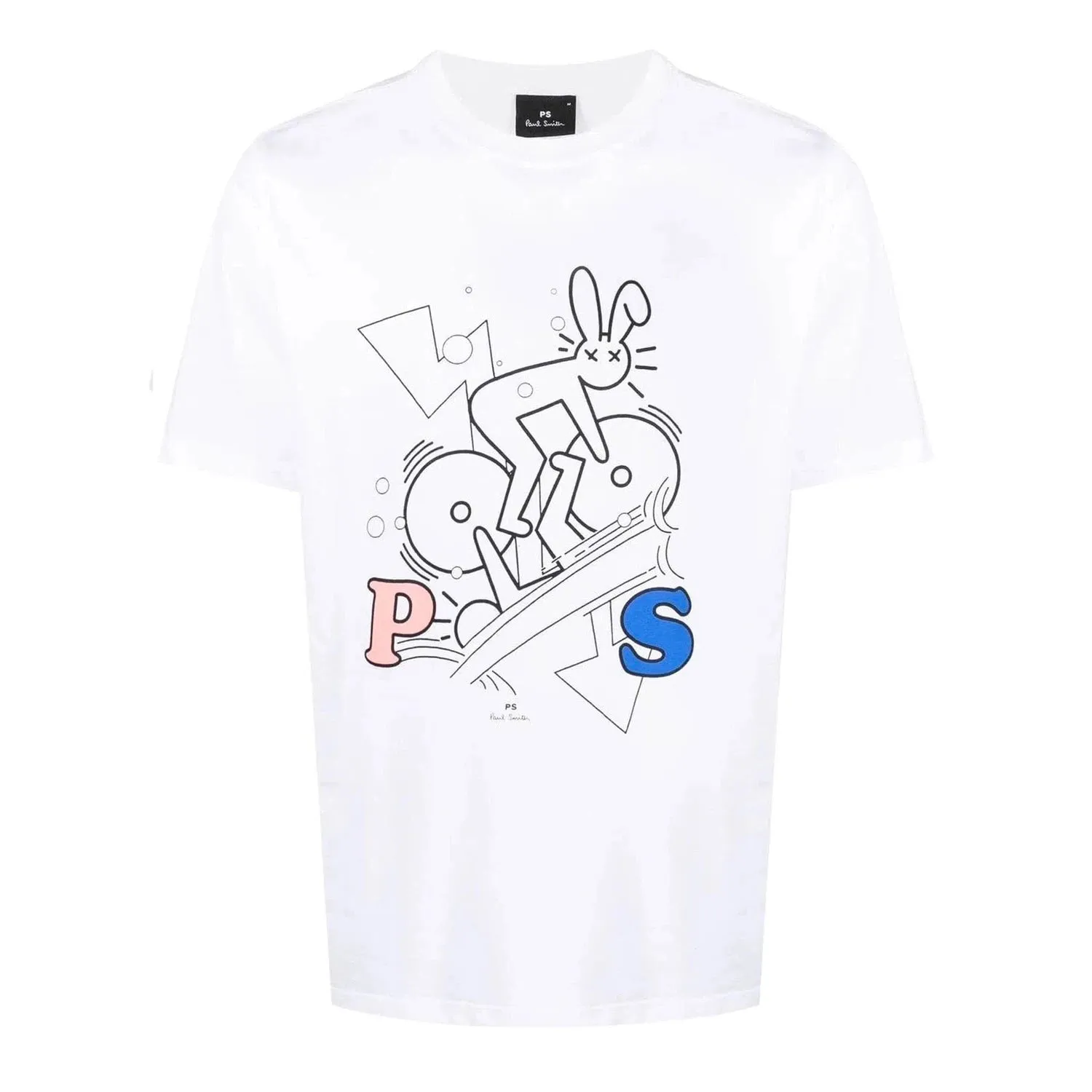 PAUL SMITH Tshirt Bike Rabbit - White