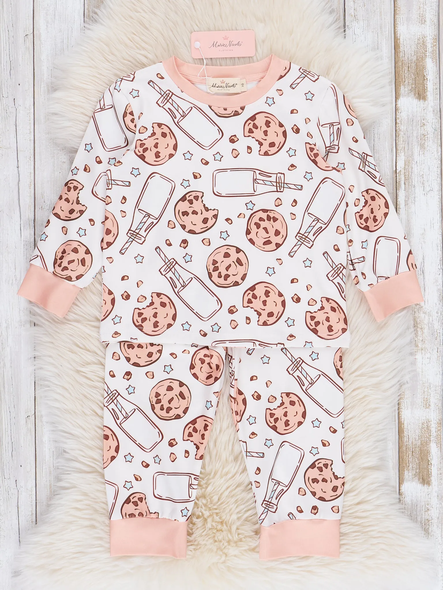 Peach Milk & Cookies Pajamas