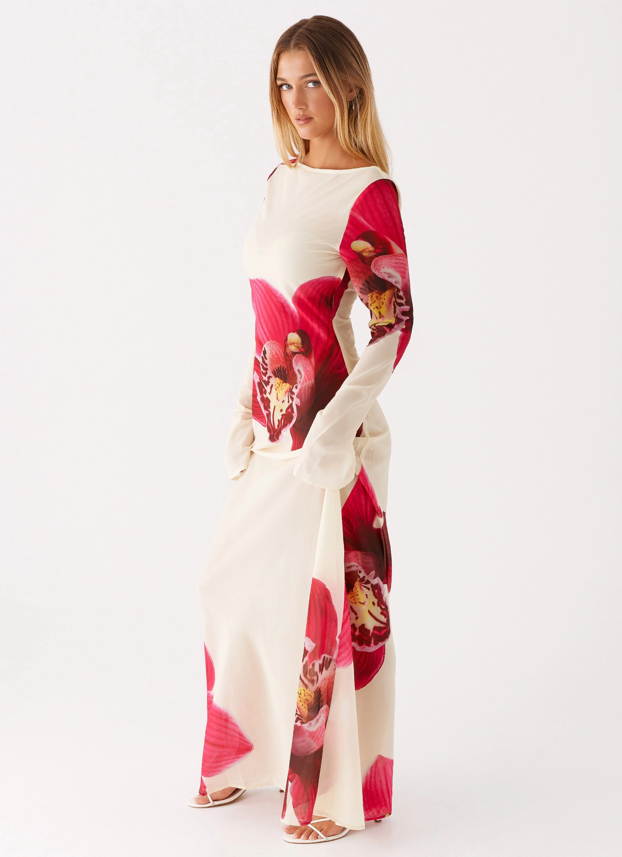 Lorde Maxi Dress - Orchid Yellow One Piece Look Fashionable outfit for outings