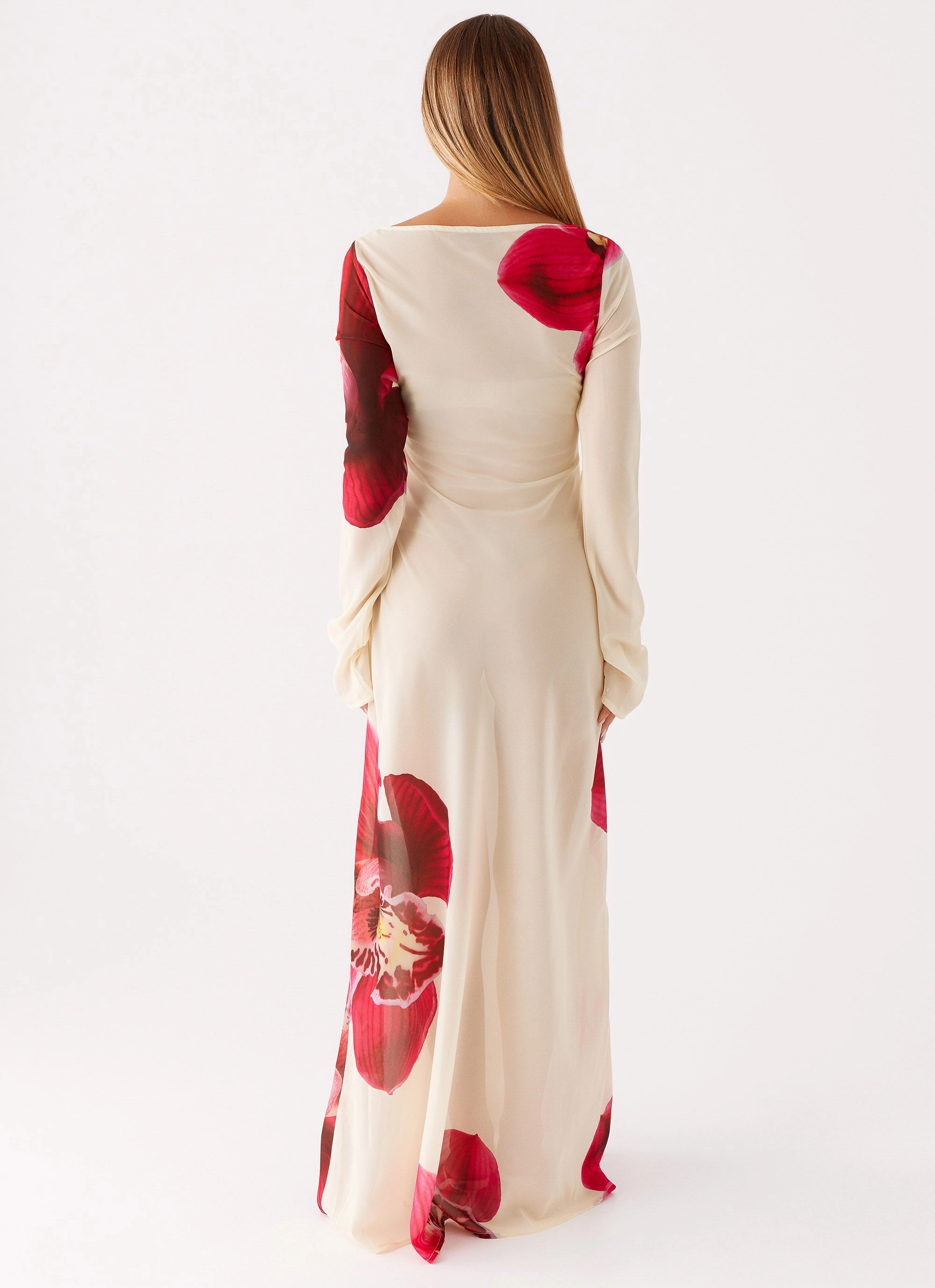 Lorde Maxi Dress - Orchid Yellow Clean Grace