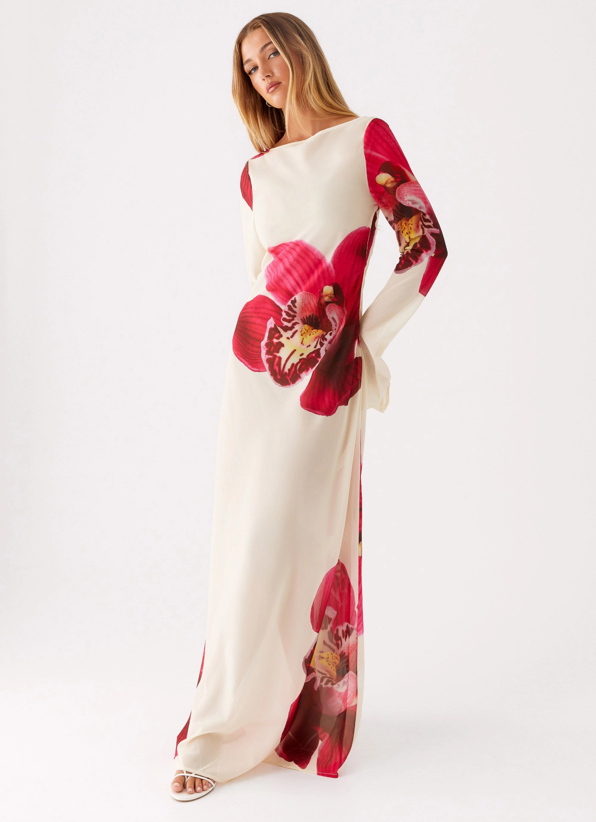 Lorde Maxi Dress - Orchid Yellow Style Moment