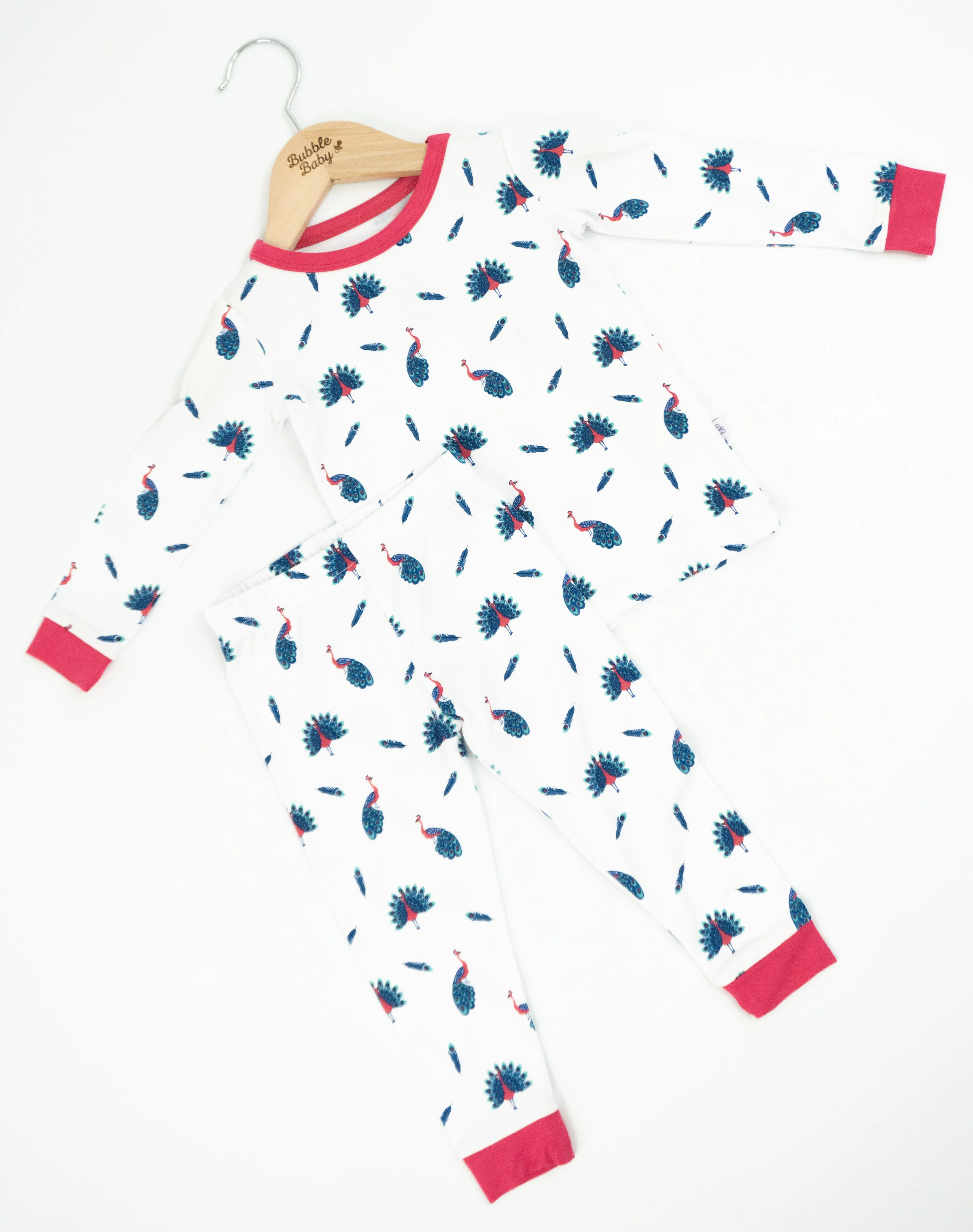 Peacock | Long Sleeve Pajamas