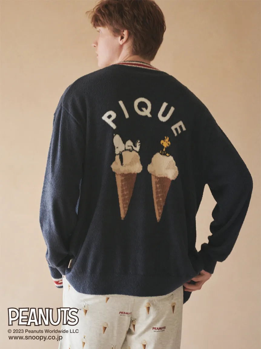 PEANUTS Gelato Patterned Mens Loungewear Shorts