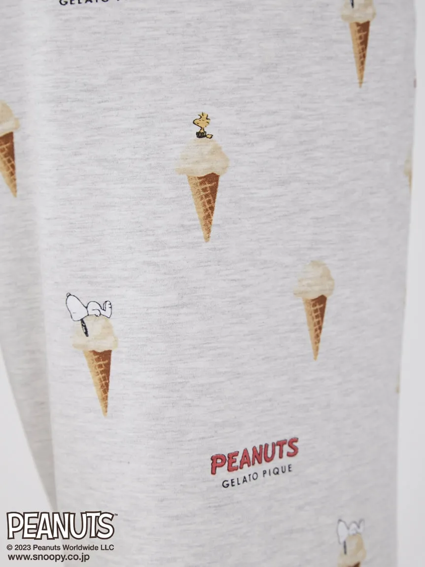 PEANUTS Gelato Patterned Mens Loungewear Shorts