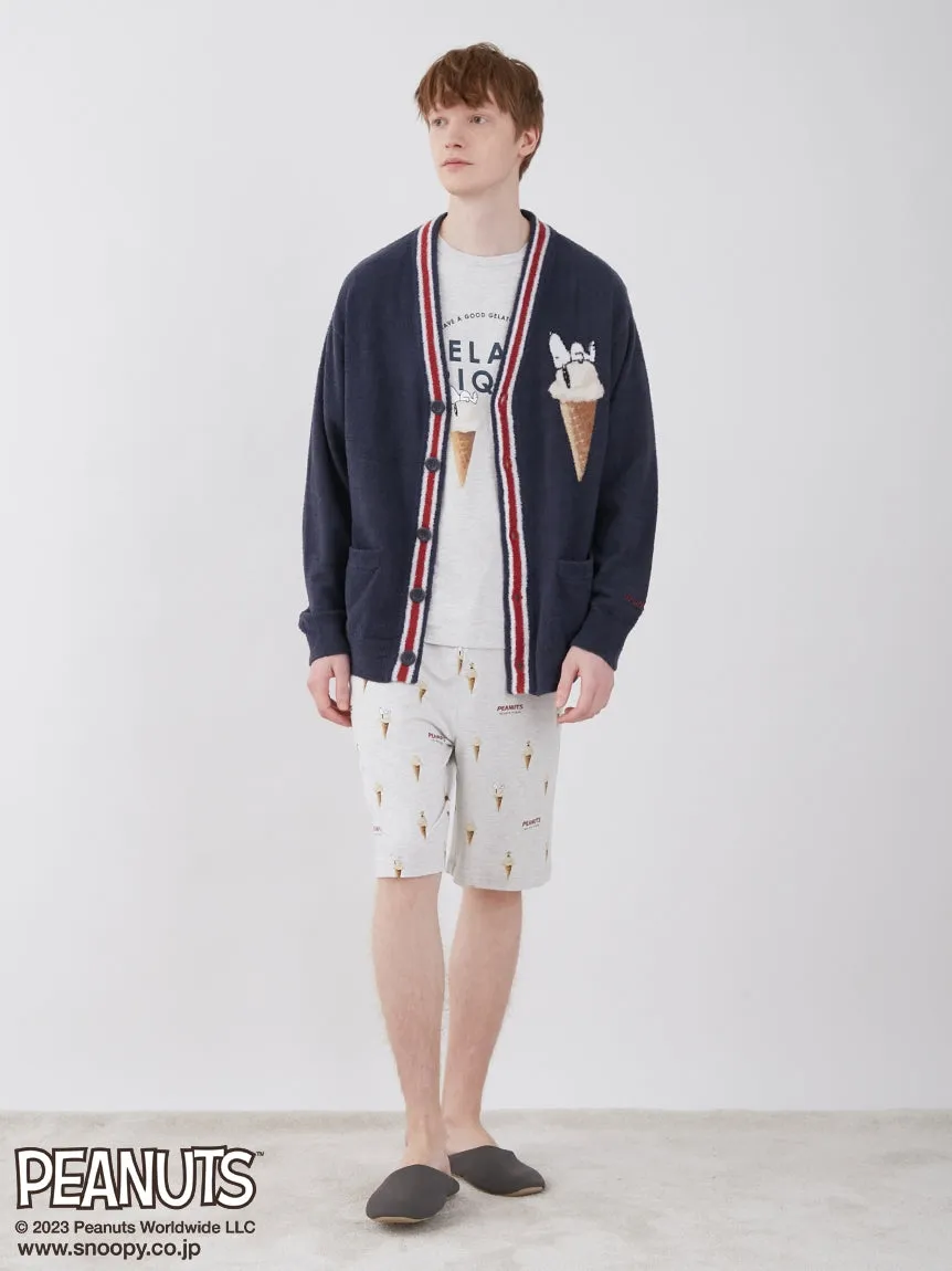 PEANUTS Gelato Patterned Mens Loungewear Shorts