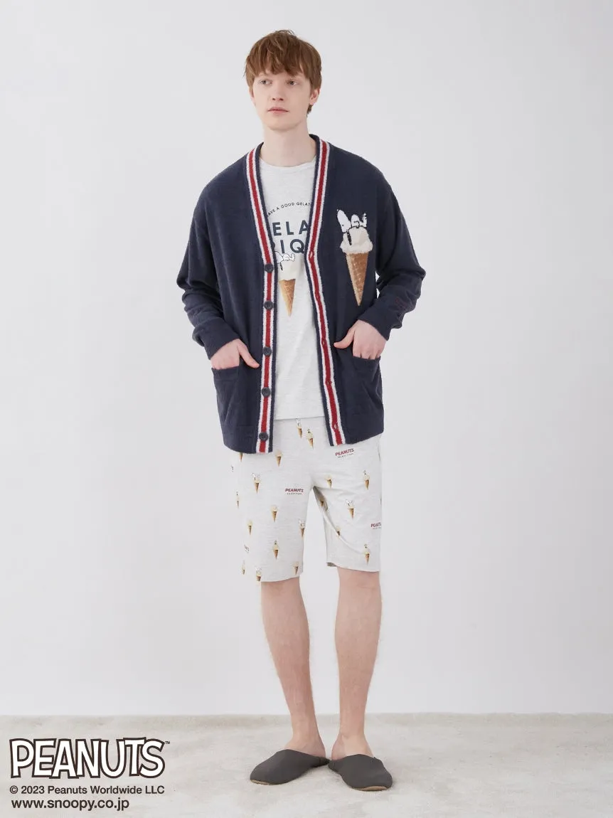 PEANUTS Gelato Patterned Mens Loungewear Shorts