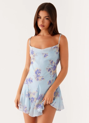 Austen Mini Dress - Print Playful-Detail
