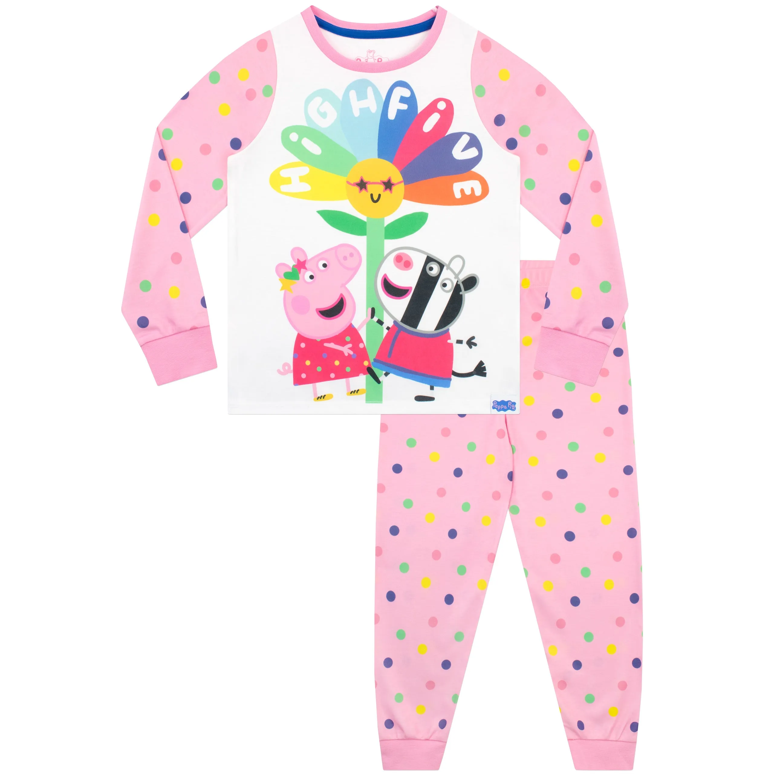 Peppa Pig Pajamas and Nightdress Set