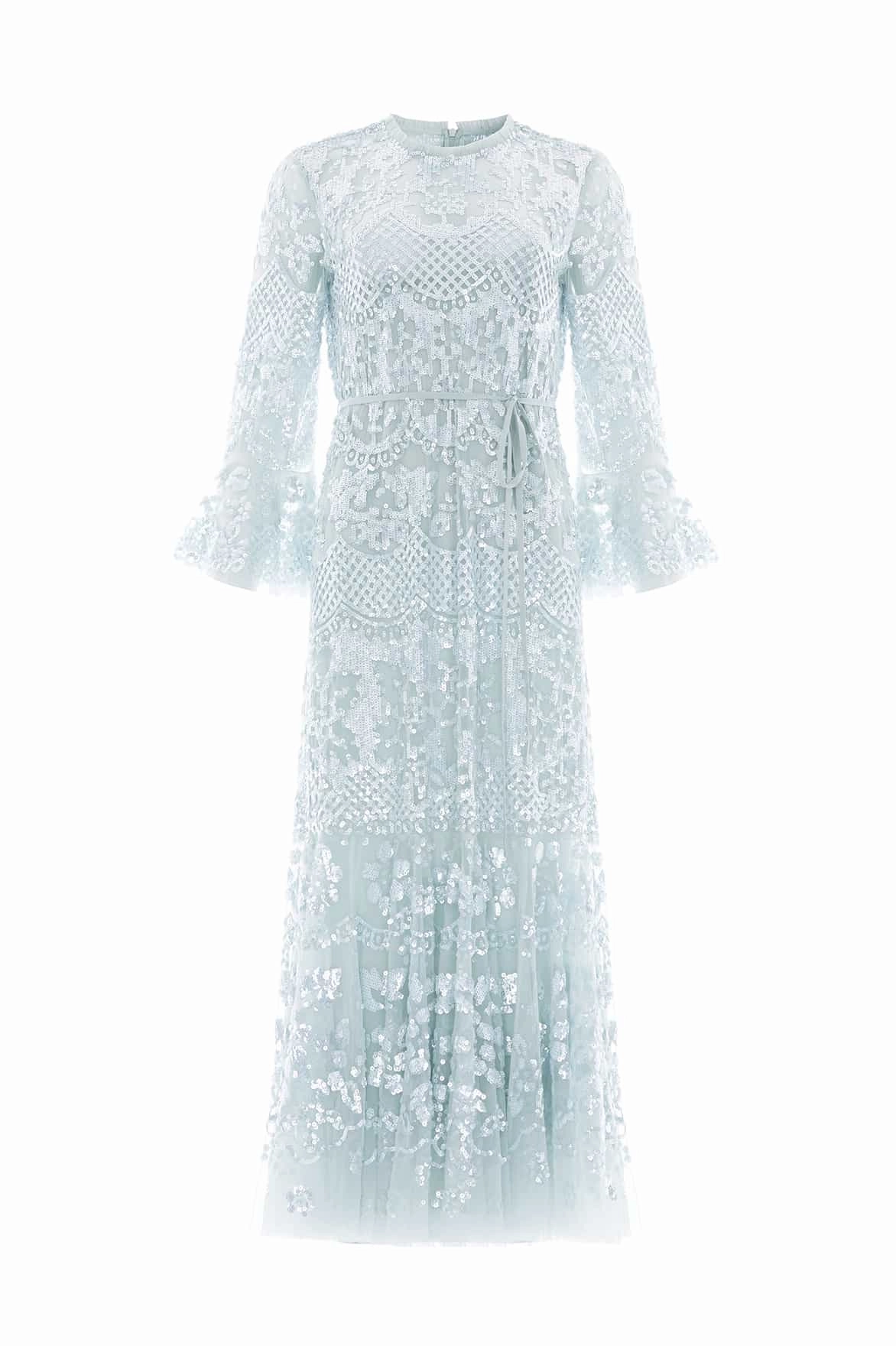 Snowdrop Ankle Gown MoldResistantTexture