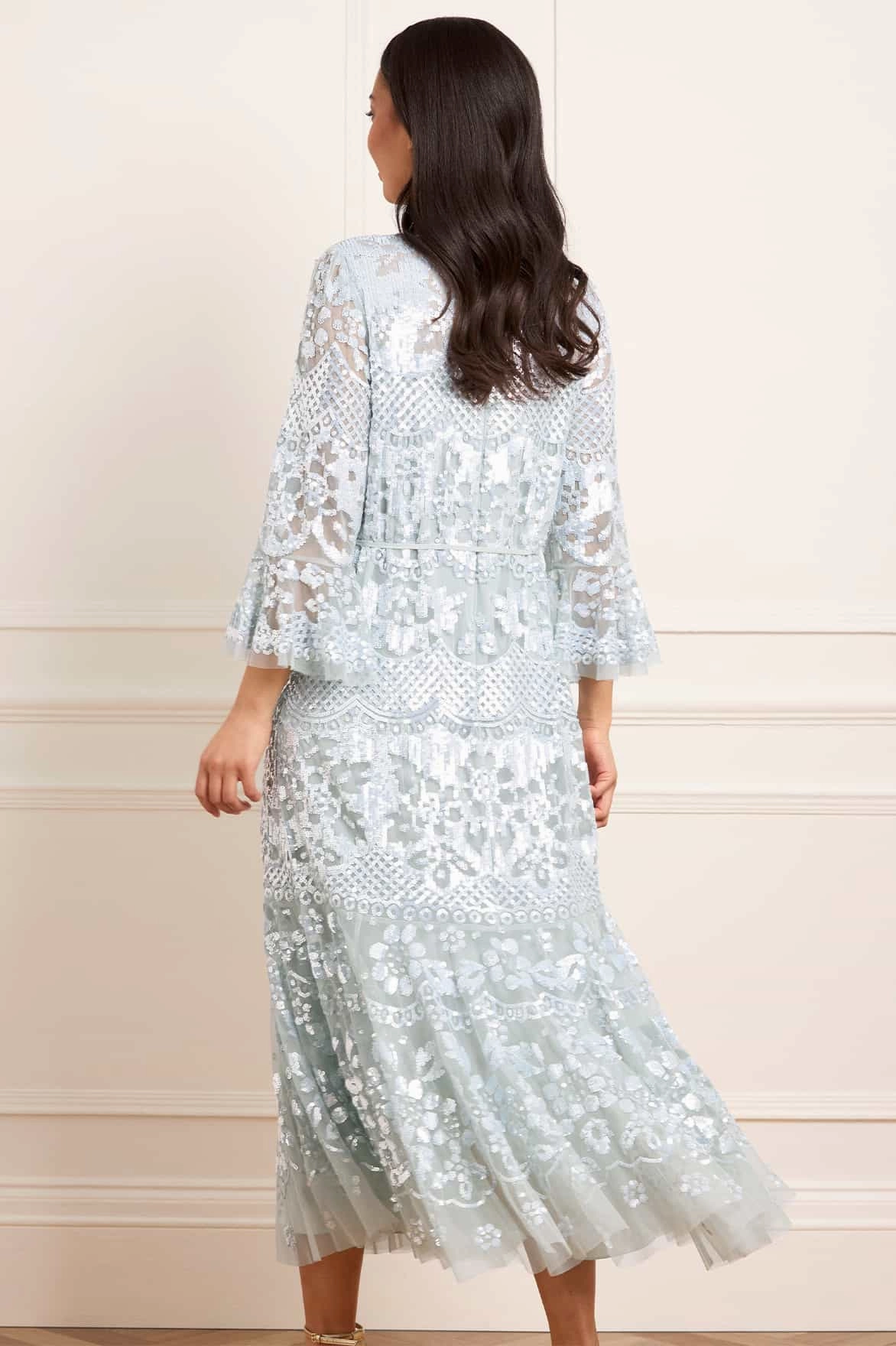 Snowdrop Ankle Gown Influencer-Approved Comfortable Cut
