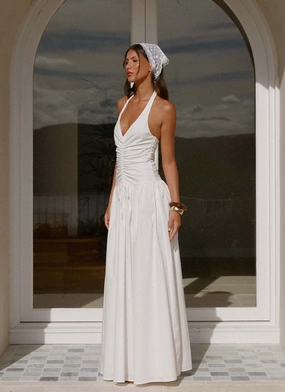 Narnie Maxi Dress - Ivory Trend Focused
