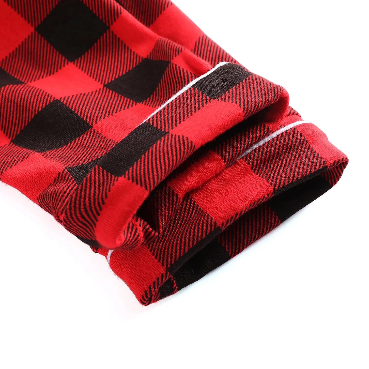 Personalized Buffalo Plaid Christmas Robe