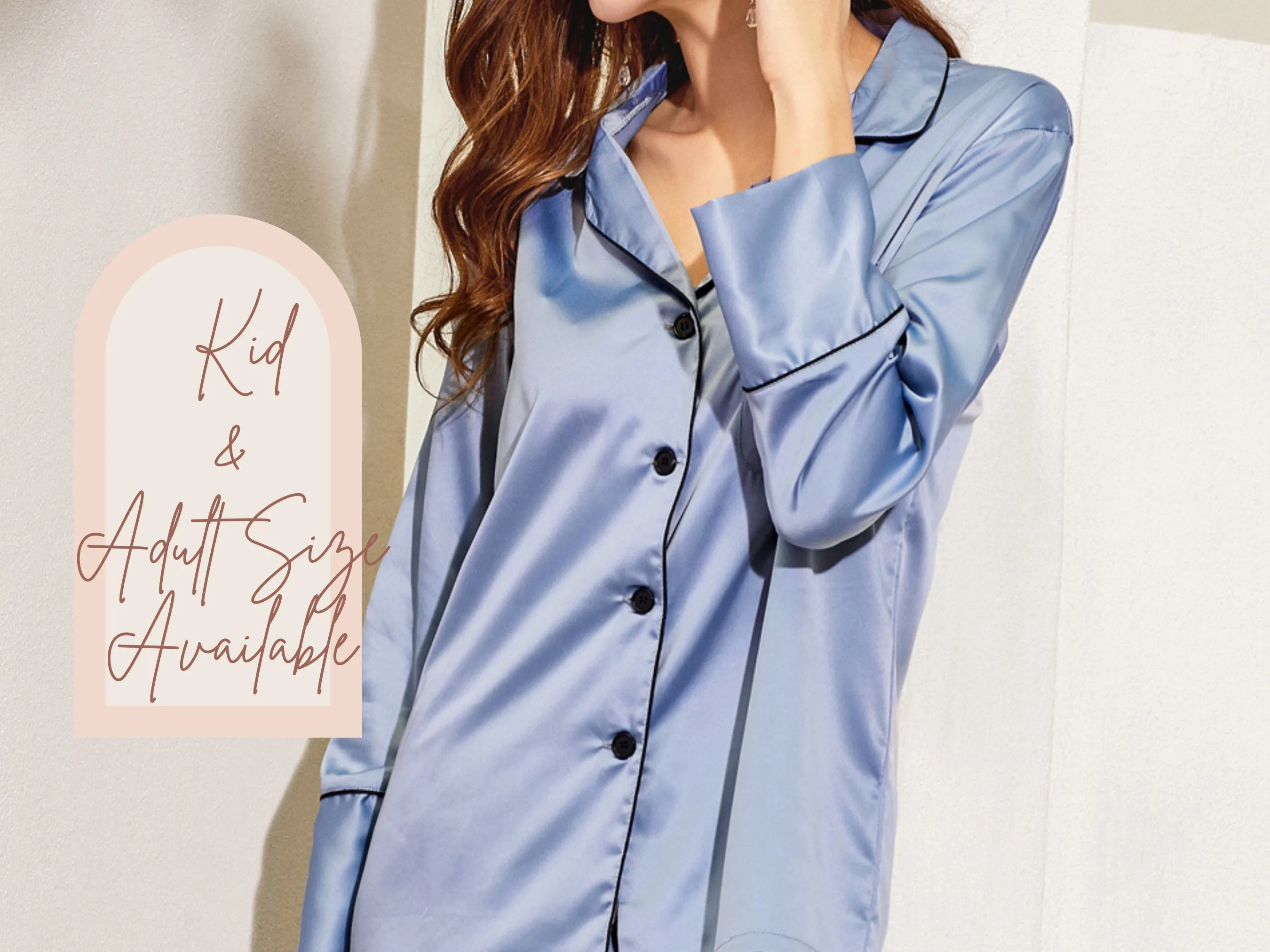 Personalized SET Silk Pajamas, Bridesmaids Long Pants   Shirt Bridal Pants bridesmaid pajamas, Bridesmaid gifts Bridesmaid pajama