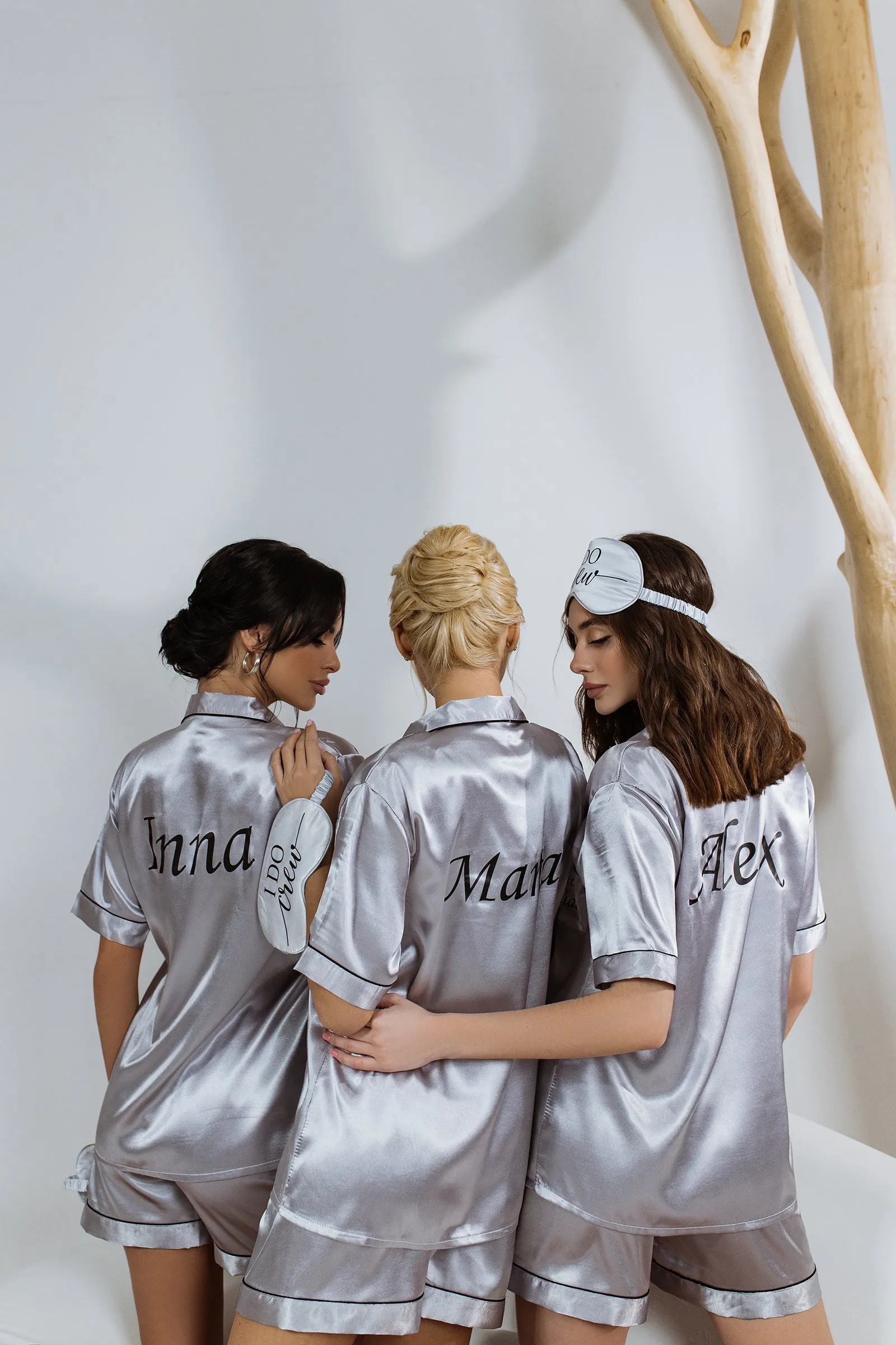 Personalized Sleepover/Slumber Party Pajamas with Initials/Names  S S
