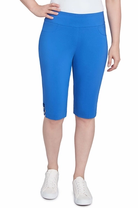 fresh start Active Ready Petite Making Waves Pull-On Skimmer Pant
