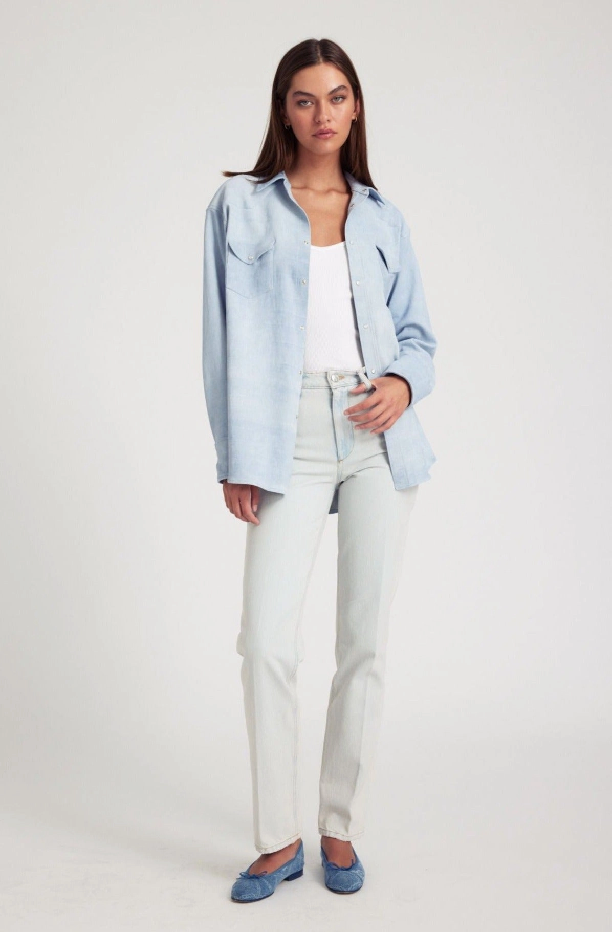 Piaf Straight Leg Denim NonIrritating Seams Retro Style