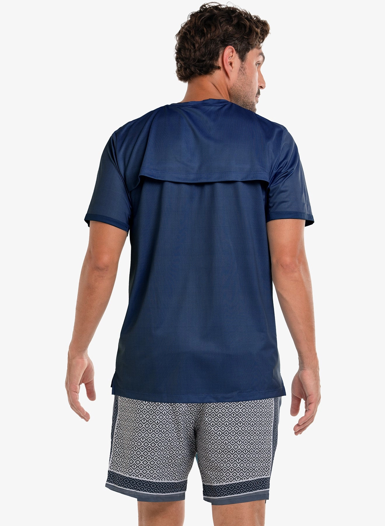 High Visibility Trim Zero Waste Production Label Picklball Short Sleeve Crew