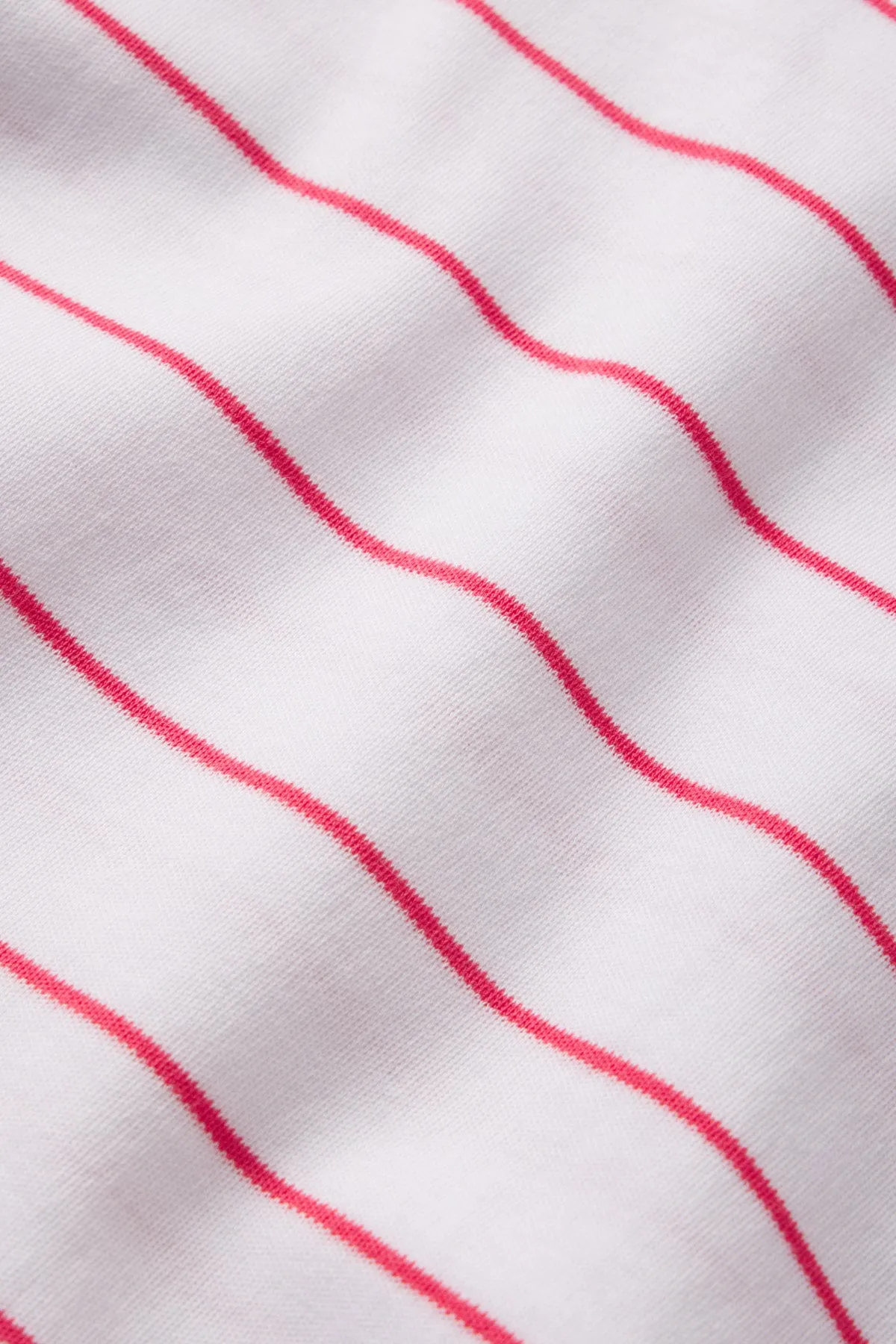 Pima Shorts Set in Geranium Boating Stripe