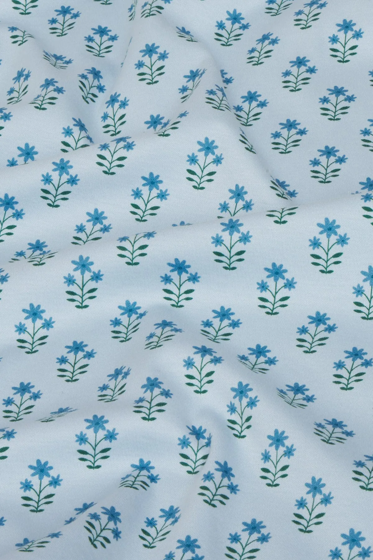 Pima Shorts Set in Polar Posy