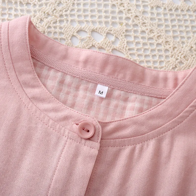 Pink Pure Cotton Pajama Set