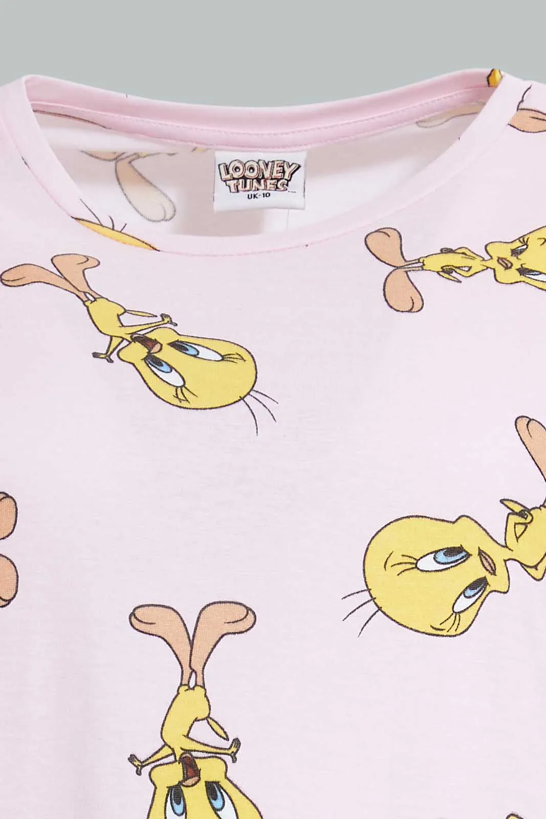 Pink Tweety Nightshirt For Women