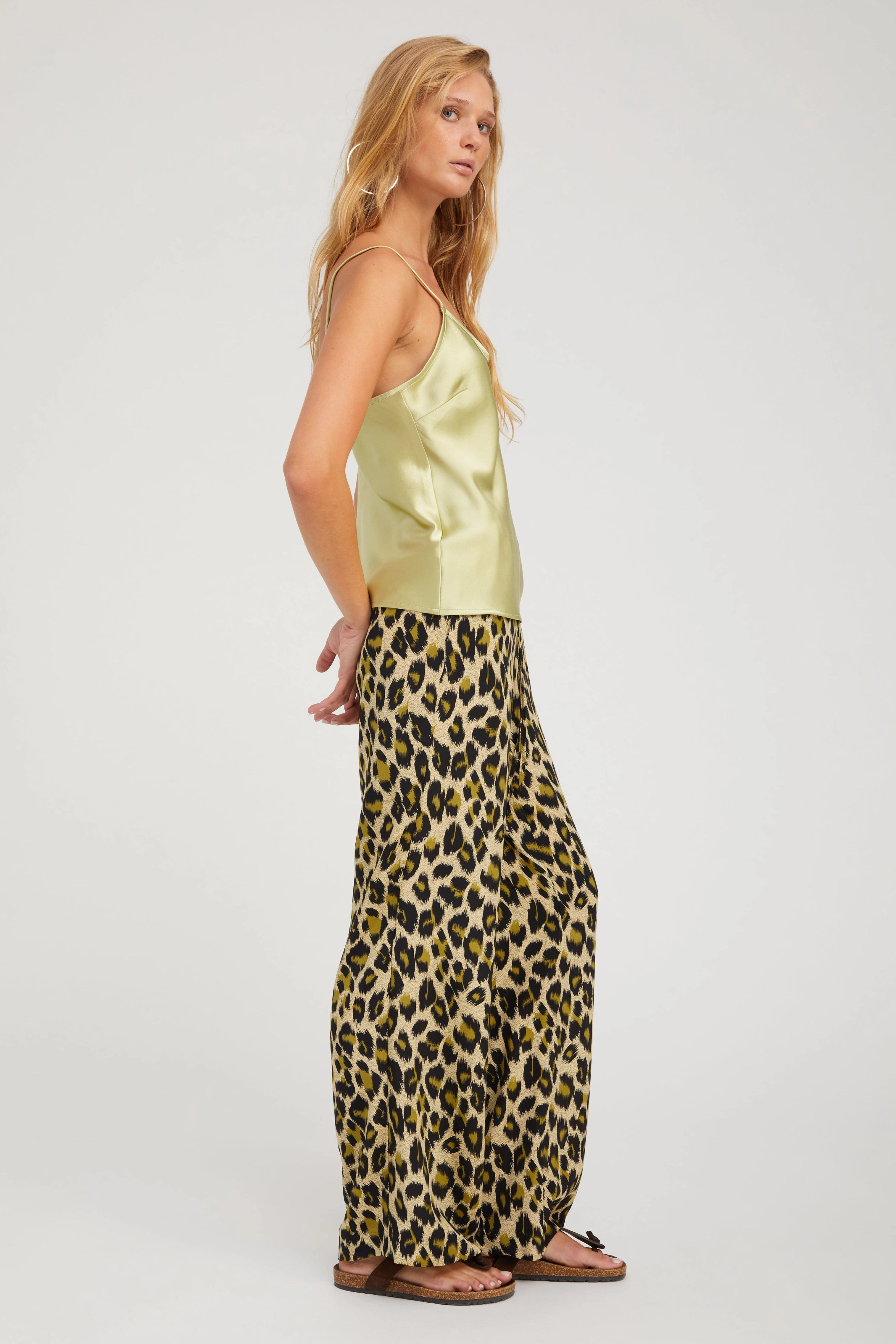 Pistachio Silk Cami BreathableBack