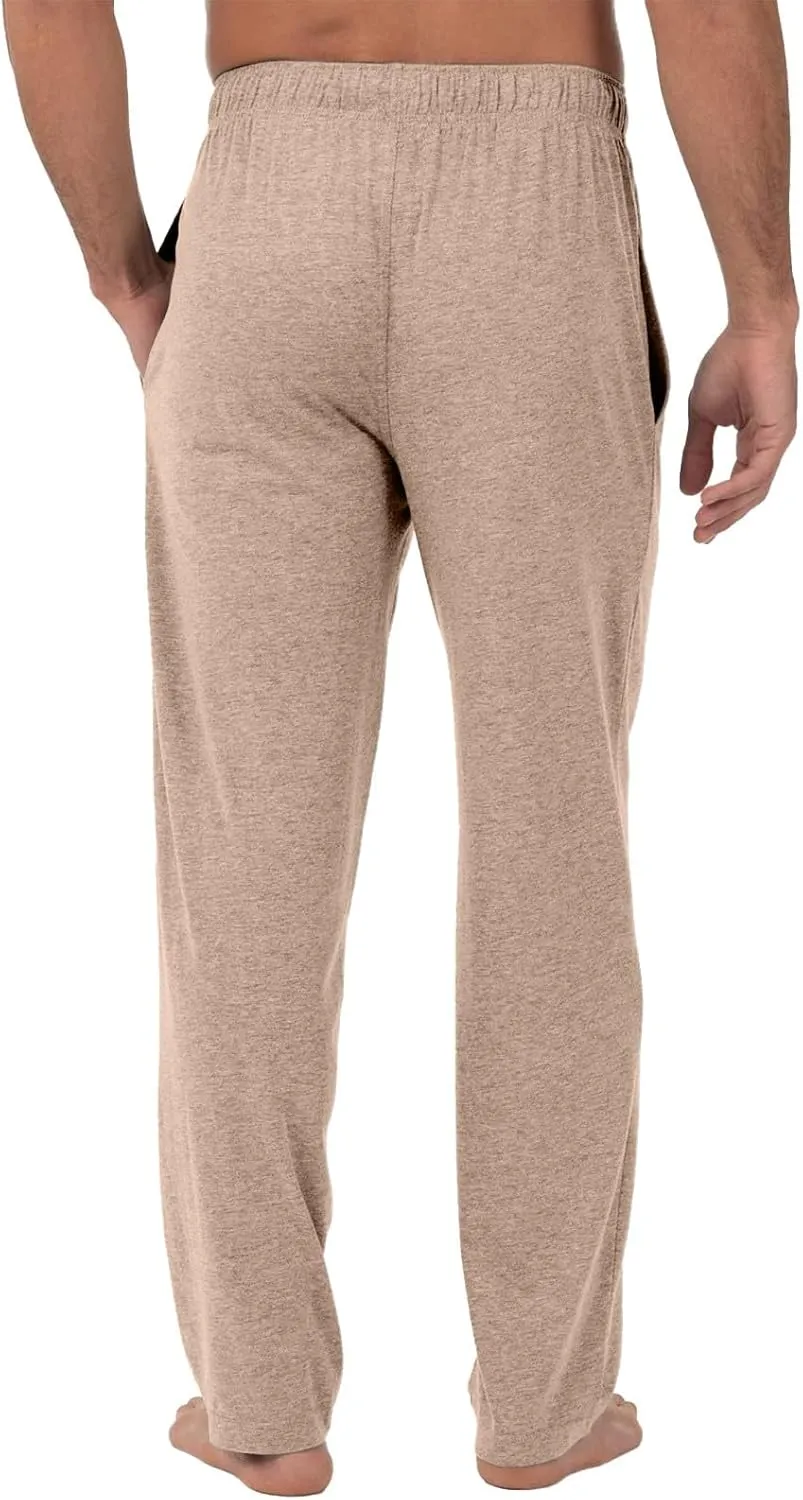 Pj Pants for Men Cotton Comfy Drawstring Sleepwear Lounge Pants with Pockets Casual Soft Pajama Pants