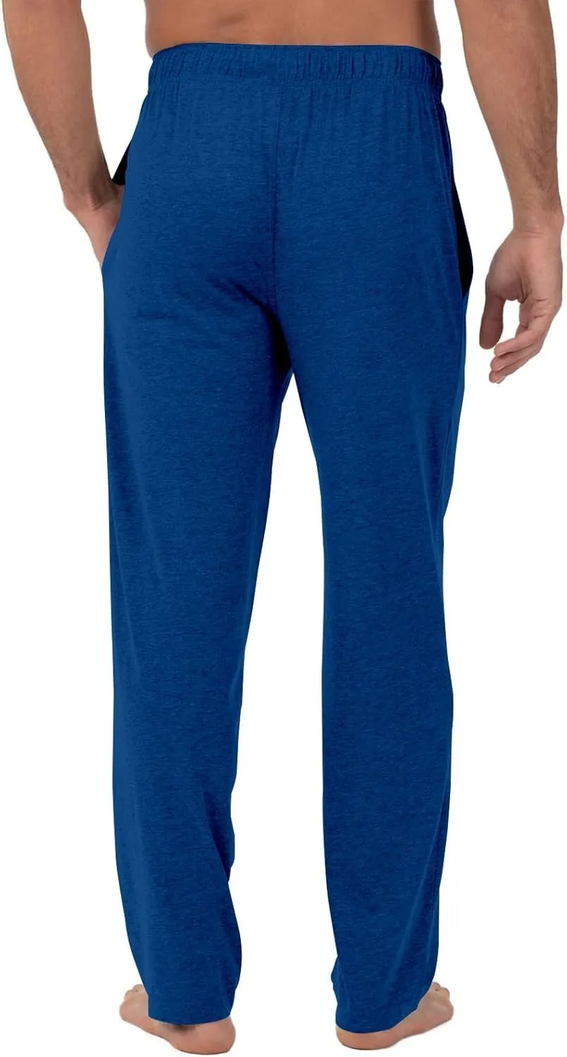 Pj Pants for Men Cotton Comfy Drawstring Sleepwear Lounge Pants with Pockets Casual Soft Pajama Pants