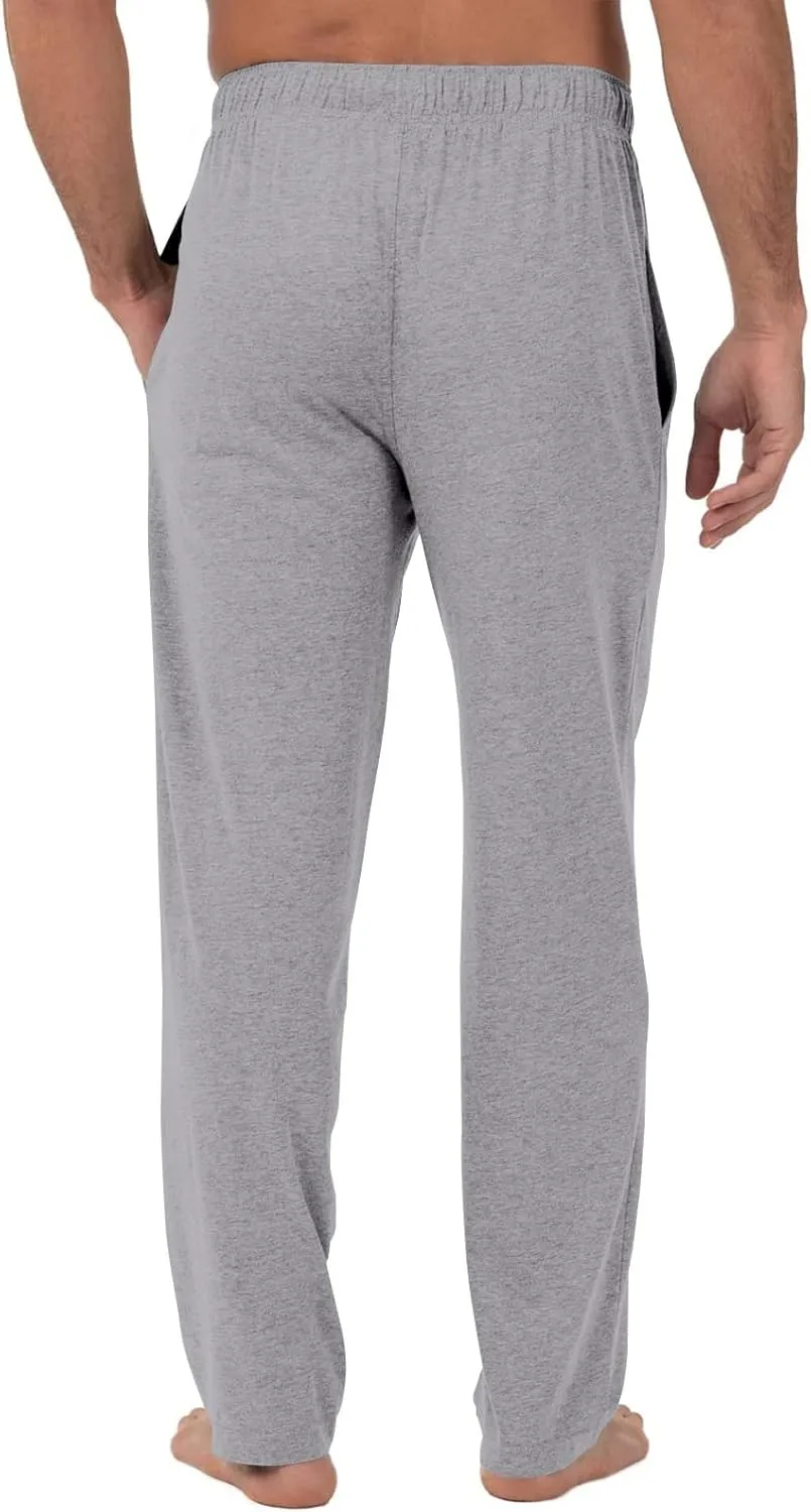 Pj Pants for Men Cotton Comfy Drawstring Sleepwear Lounge Pants with Pockets Casual Soft Pajama Pants