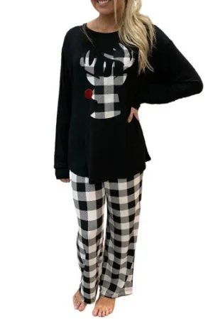 Plaid Christmas pajamas