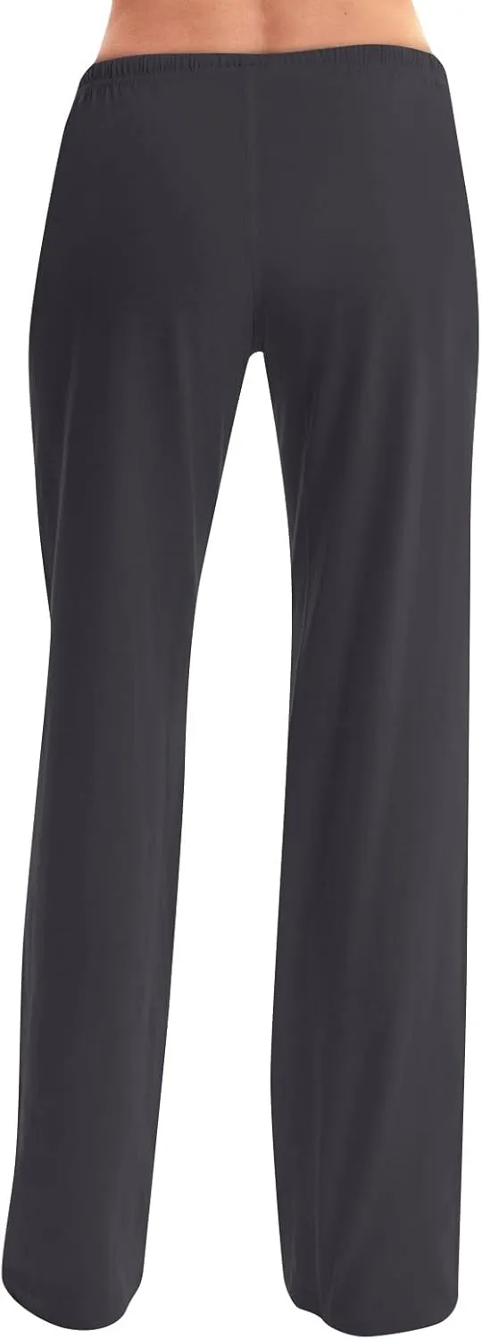 Plaid Pajama Pants Women Comfy Sleep Wide Leg Lounge Pants Drawstring High Waist Soft Buffalo Plaid Cotton Pj Pants