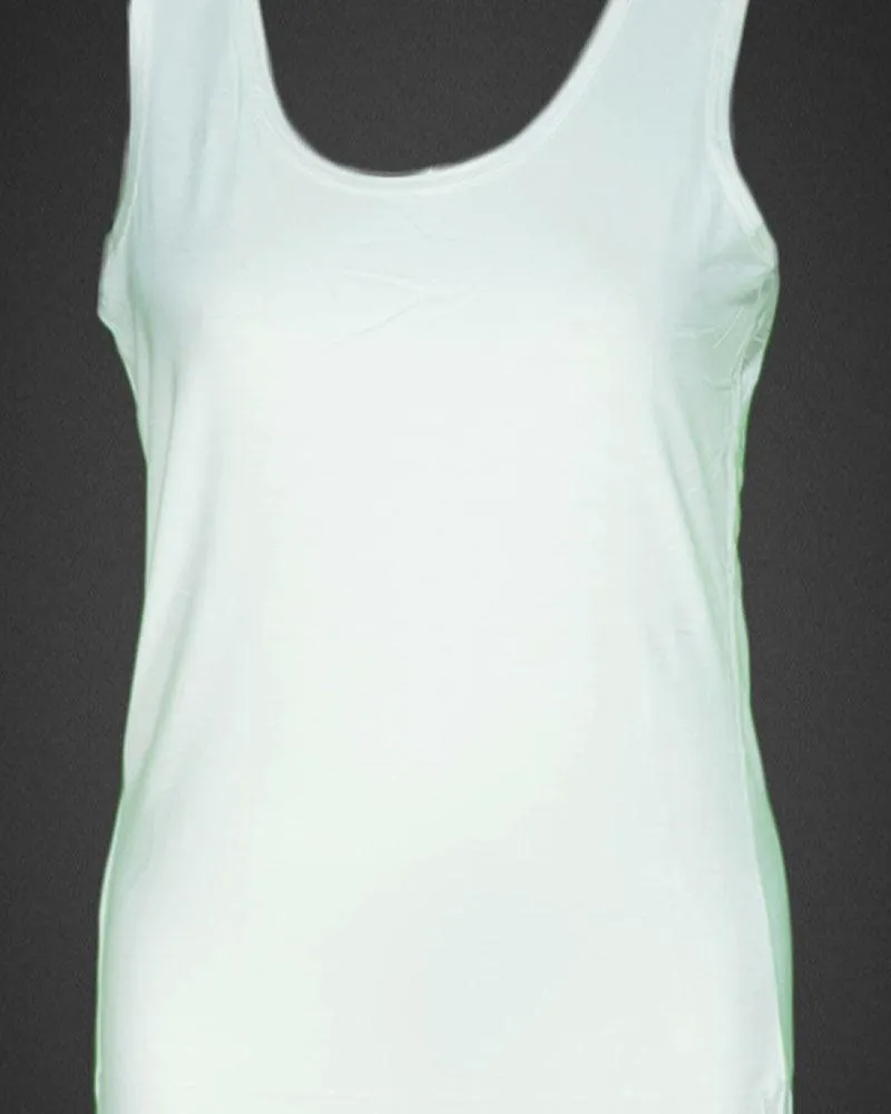 Plain Stretchable Camisole For Women - Peach Color - 830