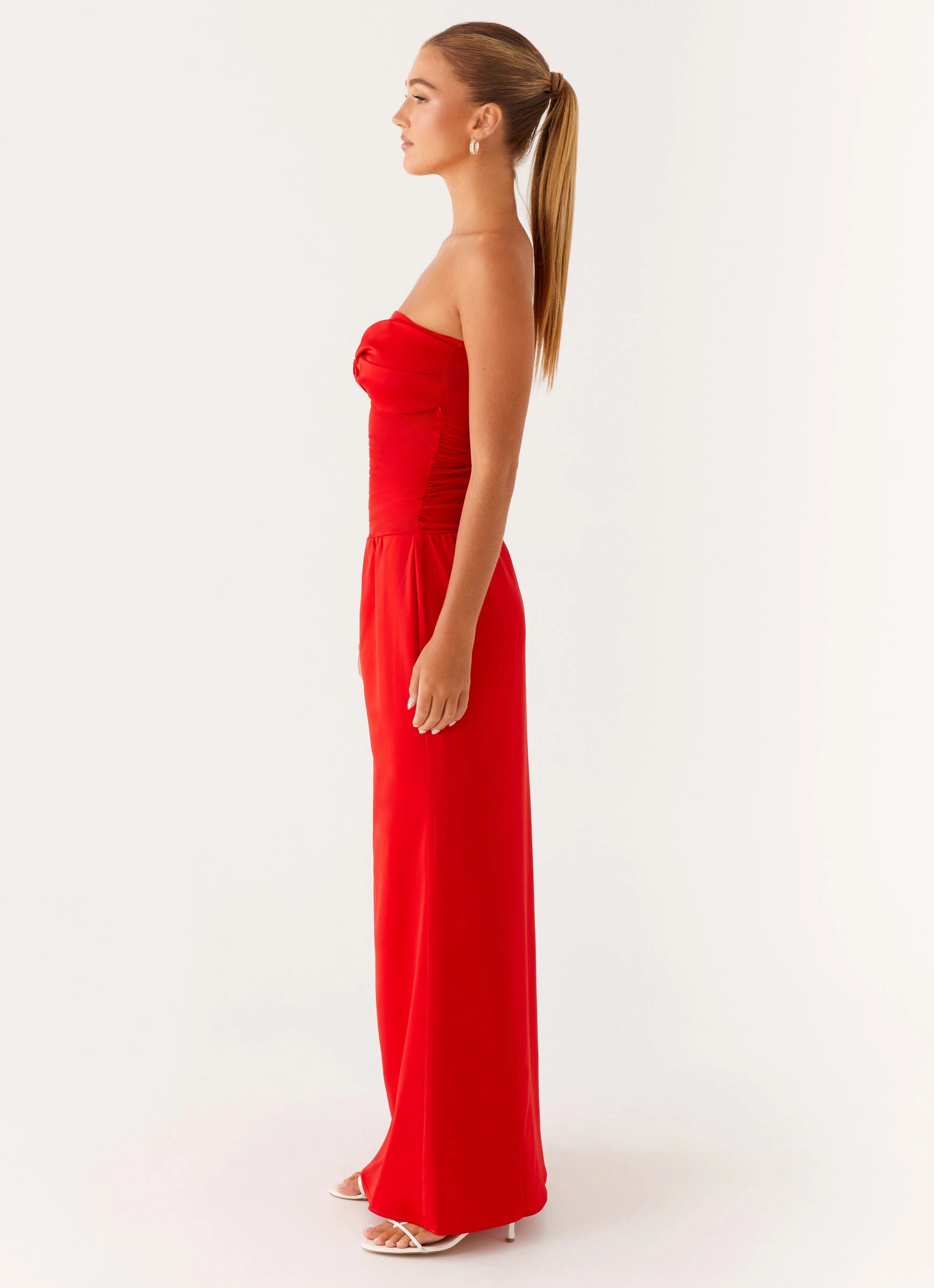Rewind Maxi Dress - Tangerine Day Ready Look